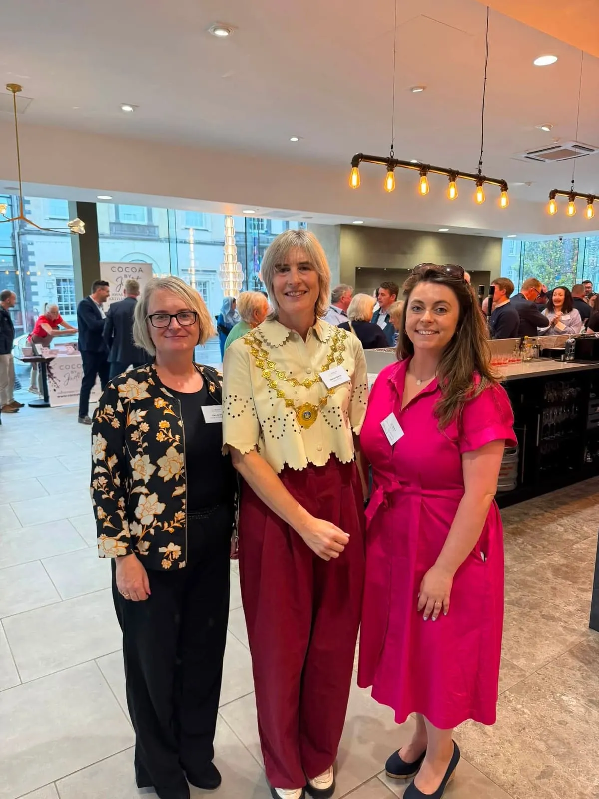 Members chatting at a Chamber networking evening