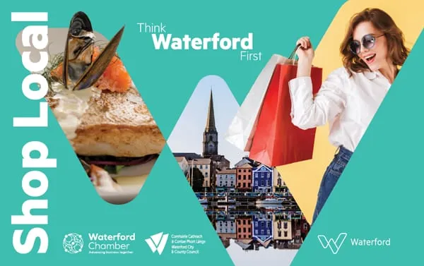 Think Waterford First shop local artwork with the Waterford Gift Card